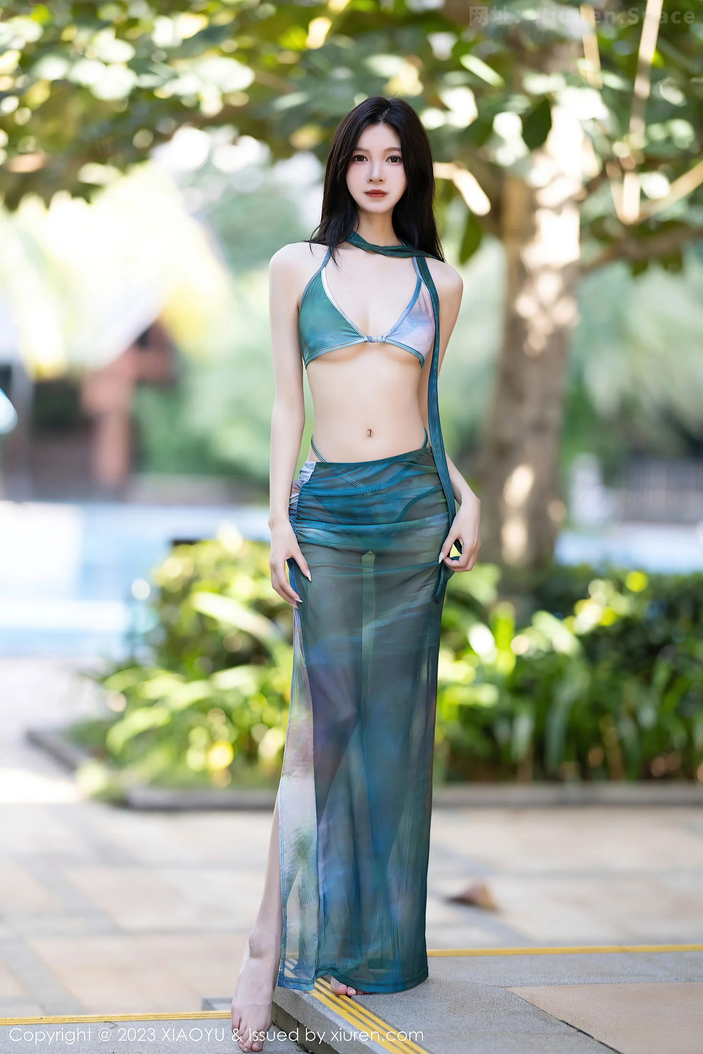 图片[3]-[XiaoYu画语界]Vol.1146 模特程程程性感墨绿色比基尼+红色开胸服饰秀曼妙身姿诱惑写真86P-秀人网官方网站